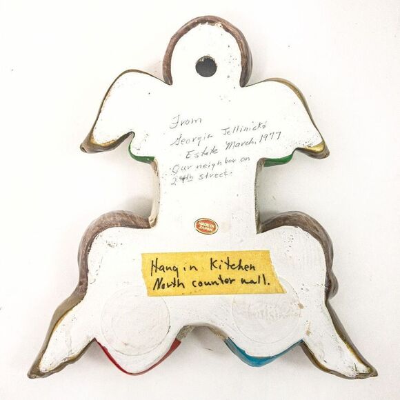 Angels Sing Silent Night Vintage Wall Plaque - Picture 6 of 9